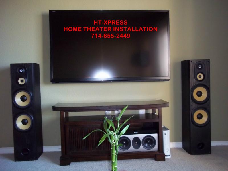 TV ON WALL INSTALLATION & WIRE CONCEAL
